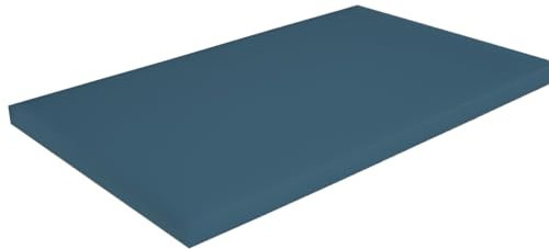 Gastro Schneidebrett aus Kunststoff PP – Hygienisches Profi-Schneidbrett in Verschiedenen Farben und Größen (500x300x20 mm & 600x400x20 mm) HACCP Hackbrett Küchenbrett (Blau, 600 * 400)