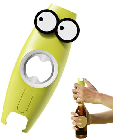 fanelod Ouvre-bouteille drôle, ouvre-bouteille portable - Ouvre-bouteille ergonomique manuel | Gadget de cuisine Portable, outil d'ouvre-bouteille créatif pour fête, Barbecue