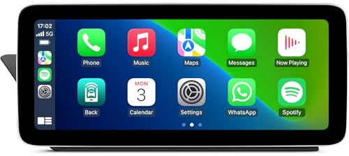 Estéreo de coche de 12.3 pulgadas para Audi A4 A5 S4 S5 B8 2009-2016 sistema OME, inalámbrico CarPlay Android Auto Bluetooth actualización de fábrica Radio IPS pantalla táctil reemplazo (12.3 pulgadas