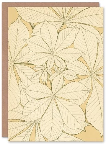 Artery8 Owen Jones Art Card Leaves From Nature No 1 Vintage Botanical