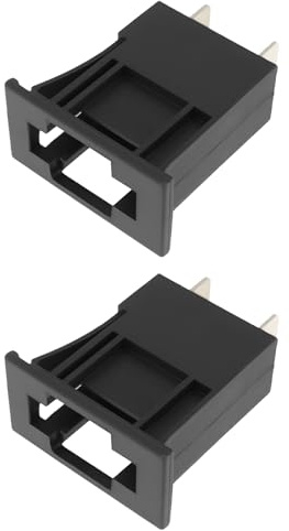 YINETTECH 2 Porte-fusibles à Lames Automobiles Montage en Surface sur Circuit Imprimé Dimensions Requises : 20 x 12 mm pour Montage Encastré Et Autres Montages sur Panneau.