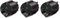 3 Adapter Brennenstuhl Reisestecker Adapter, Steckdosenadapter Reise (FÃÃür: USA Steckdose und Euro Stecker) Farbe: schwarz