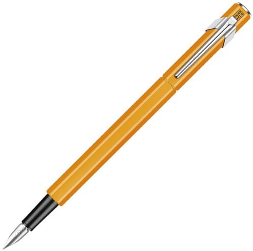 Caran d'Ache 841.03 Fountain Pen 849 Fluo Line Orange
