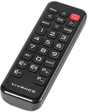 Vivanco RR Z 170 Panasonic Fernbedienung Schwarz