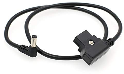 DRRI 5,5 x 2,1 mm DC auf Dtap Stromkabel für Atomos Shogun Monitor/Ninja Inferno (Ellenbogen-DC-Kabel).