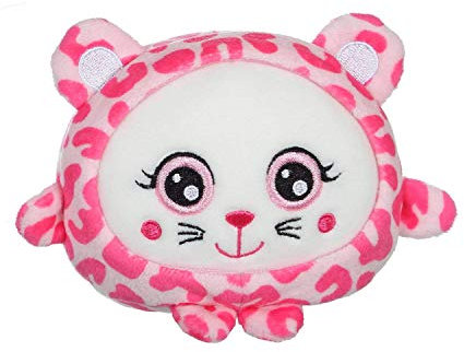Gipsy 071151 Squishimals Plüschtier 20 cm, Rosa Gepard