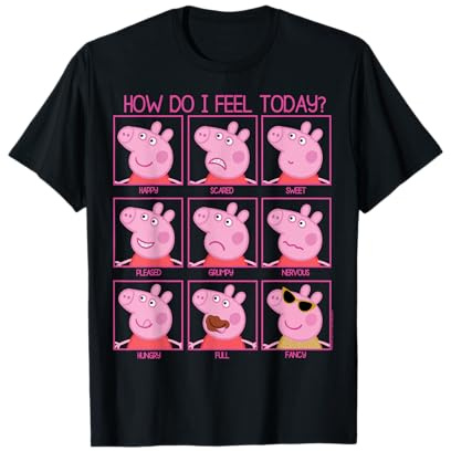 Peppa Wutz Wie Fühle Ich Mich Heute T-Shirt