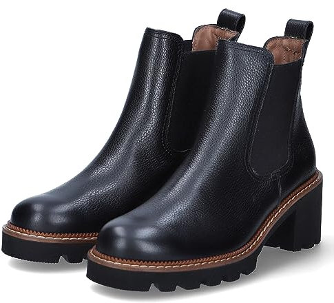 Paul Green Stiefelette 9775-019, Glattleder, Schwarz, Damen EU 3,5/36