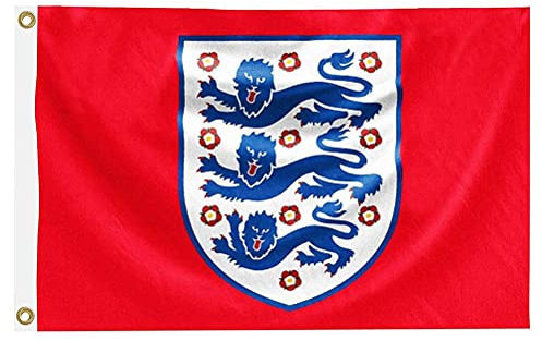 Asotagi England Official Flag, England Official 3 Lions European Cup Football Giant Flag 5ft x 3ft Suitable for Pubs Houses Celebrations