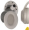 Geekria QuickFit Replacement Ear Pads Compatible with Sony WH-1000XM4 Wireless Headphones, Ear Cushions, Repair Parts (Gold)