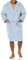 Amazon Essentials Vestaglia in Pile Ai Media Lunghezza Uomo, Azzurro Opaco, XS-S