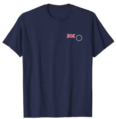 Flagge von Cookinseln, Neuseeland, Union Jack T-Shirt