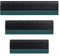 EHDIS 3 Stück Rakel Set mit Filzkante, Filzrakel für Auto Folie, Fensterfolien, Möbelaufkleber, Hintergrund, Tapeten 7 x 29 cm, 7 x 24 cm, 7 x 19 cm, Schwarz
