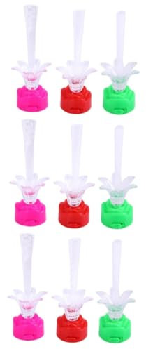 OSALADI 3sets Rose Fiber Optic Lampe Gypsophila Fiber Optic Licht Einzigartige Hochzeit Dekorationen 10 Stücke * 3