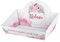 Herz & Heim® Personalisierter Geschenkkorb zum selbst Befüllen (Floral, 42,5 cm x 24 cm x 28 cm (B/H/T))