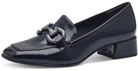 Tamaris Damen Slipper, Frauen Slip On,TOUCHit-Fußbett,Schlupfschuhe,schluepfschuhe,Loafer,College Schuhe,Businessschuhe,Slip-ons,Navy,37 EU