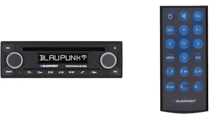Blaupunkt Stockholm 400 DAB & IR-Remote Control Scheckkartenfernbedienung