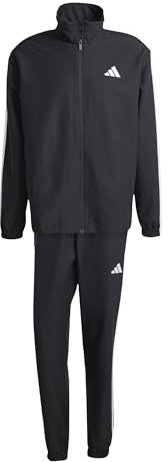 adidas Herren 3 STRIPES WOVEN TRACKSUITS, black, XL