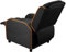 COUGAR Ranger One - Sofá para Juegos, Tela Tejida Transpirable, Bolsillo Lateral de Almacenamiento, reposacabezas y Almohada Lumbar, diseño Ajustable, hasta 150 kg de Capacidad, Color Negro y Naranja