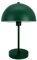 Dyberg Larsen Stockholm Tischlampe 2.0 Dunkelgrün | Wiederaufladbare Schreibtischlampe | Nachttischlampe mit 6 Stunden Akkulaufzeit | Leselampe für den Innen & Außen | LED Lampe Dänischen Design