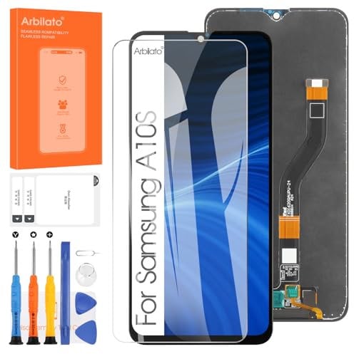 Arbilato Écran LCD pour Samsung Galaxy A10S A107 Tactile Écran LCD Affichage Digitizer Remplacement Assemblée avec Réparation Kit