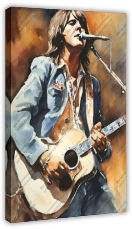 ZYGNBHL Gram_Parsons (8) – 40 x 60 cm – Poster – berühmter Sänger
