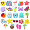 Wthaha Pack 24 Adornos Para Zapatos Pins Para Croc ，Pins Para Crocs，DecoracióN De Zapatos, DecoracióN De Zapatos Divertida, Regalos Para Fiestas De CumpleañOs Infantiles