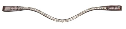 WALDHAUSEN X-Line Stirnband Shine, braun, Silber, VB