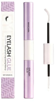 Doppelendige 3D Seidenfaser Wimperntusche, Wasserfest & Lang Anhaltend, Für Volumen, Länge & Definition, Non-Clump False Lash Effect
