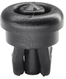zyppk 2 x Hutablagen-Clips, passend for Renault, Clio, Megane, Scenic, Laguna, Modus MK1, MK2, MK3 hinteren kofferraum regal clip