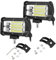 AUXTINGS LED Arbeitsscheinwerfer 5 Zoll 72W LED Zusatzscheinwerfer 5600LM Auto Scheinwerfer Offroad Flutlicht Spotlight 6000K Wasserdicht IP67 Arbeitslicht 12V (2 Stück)