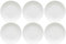 Maxwell & Williams Cashmere Dinner Plates, Coupe Style, Fine Bone China, White, 27 cm, 6 Piece Dinner Plate Set