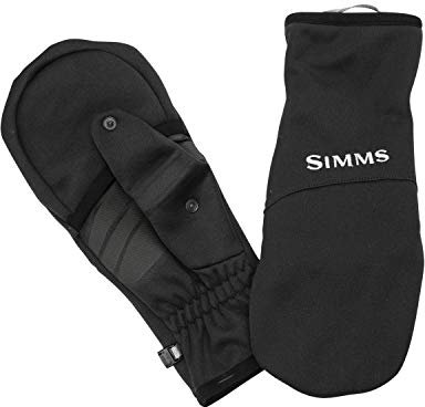 Simms Fishing Products Freestone Klapphandschuh, Größe M, Schwarz