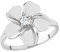 Little Treasures Hawaiian Plumeria Blume Ring in 925 Sterling Silver