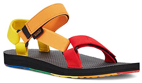 Teva Women's Universal Pride Sandals, Rainbow Multi, 9 UK
