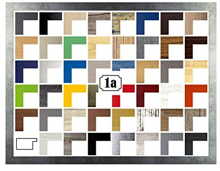 Puzzello Puzzlerahmen Bilderrahmen Posterrahmen 60x80 cm Eisen Gewischt Dekor 80x60 cm mit klarem Kunstglas