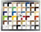 Puzzello Puzzlerahmen Bilderrahmen Posterrahmen 60x80 cm Eisen Gewischt Dekor 80x60 cm mit klarem Kunstglas