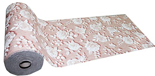 Russo Tessuti Passatoia Tappeti Guida Zerbino Cucina Bagno Corridoio Metraggio Fantasia Clara-Rosa-50x320