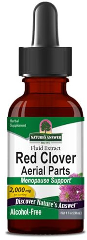 Nature's Answer, Red Clover, 2000mg, 30ml, Gluten Free, Soy Free, Vegetarian