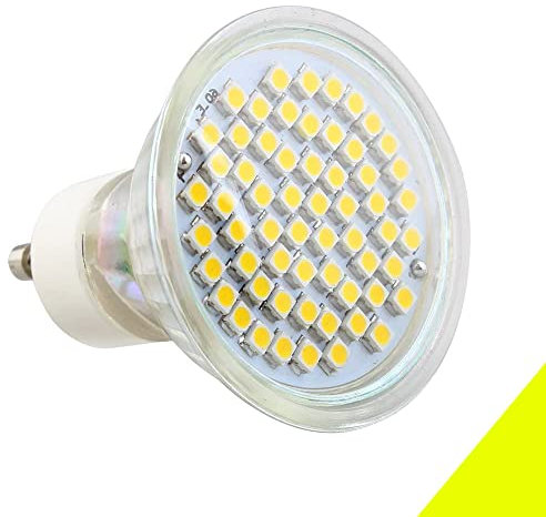 Chao Zan GU10 LED Spot Leuchtmittel Lampen Nicht dimmbar 3W 300-320Lm Warmweiß 2800K-3000K, 120° Breit Abstrahlwinkel Ersetzt Halogenlampe 2835 SMD LEDs 220V 230V LED Rampenlicht Lampe Birne