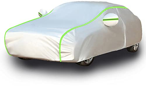 Autoabdeckung Vollgarage Für Seat Ibiza Hatchback, 1984-1993, Vollgarage Autoplane, Außenbereich, Allwetter-Autoabdeckung Für 4 Jahreszeiten (Color : C)