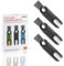 3 in 1 Cup Lid Gap Cleaning Brush Set, Multifunctional Insulation Bottle Cleaning Tools, Mutipurpose Tiny Silicone Cup Holder Cleaner, Home Kitchen Cleaning Tools