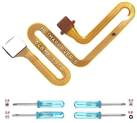 iYAiYO Fingerabdrucksensor Kompatibel mit Huawei P30 Lite Flex Fingerabdrucksensorkabel Ersatz Keine Taste