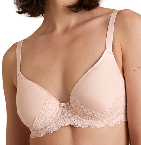 CALIDA Sensual Secrets Soutien-gorge spacer femme, bretelles réglables, avec détails en dentelle, bonnets moulés