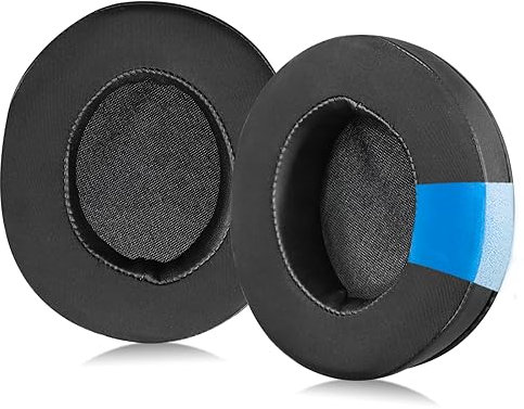 SINOWO Kühlende Gel-Ohrpolster Ersatz für Razer Nari 7.1 kabellose Gaming-Kopfhörer, Ohrpolster mit Geräuschisolierung, Memory-Schaum, Schwarz