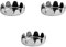 SAVONT 3 Stück Ersatzplättchen für Seifenhalter mit Magnet, Magnetseifenhalter, Magnetseifenplättchen, Seifenplättchen, garantiert rostfrei, kein Import (19mm)