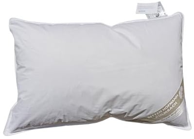 Betten Hofmann Pusta Kopfkissen 40x60 cm Daunen-Federkissen Kissen 30% Daunenanteil waschbar, 340 g Füllung, Naturprodukt,