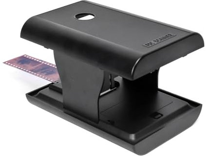 Mobiler Dia- und Negativscanner mit LED-Hintergrundbeleuchtung, HD-Digitalfilmscanner, Konvertiert 35-mm-135-mm-Farbpositiv und -negativ, Dias in Digitale JEPG-Fotos, Unterstützt