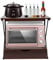 WINPANG Étagère de cuisine à 2 niveaux avec tiroir, 54 cm, étagère de cuisine pour four à micro-ondes, pour la maison, le bureau, la cuisine, le salon et la salle à manger