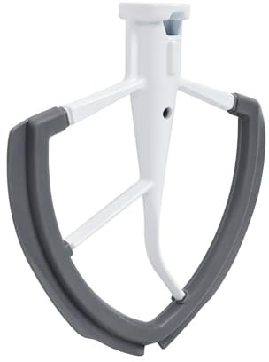 Frusta flessibile adatta per mixer Kitchenaid da 6 litri, bordi in silicone, accessorio per mixer da cucina